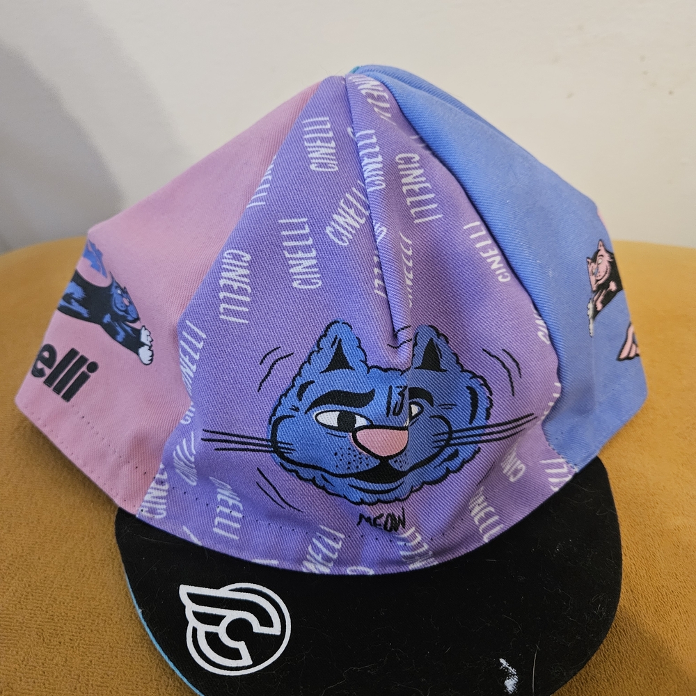 Kids Cartoon Cap - Blue and Purple